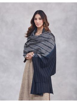 Fabindia - Blue Wool Shawl