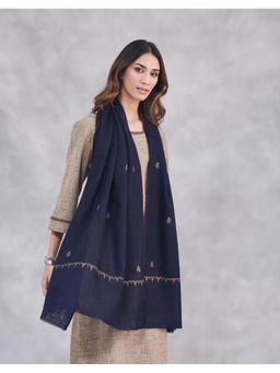 Fabindia - Navy Blue Cashmere Stole