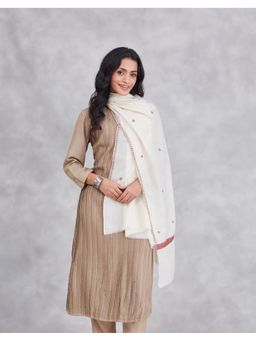 Fabindia - Off White Cashmere Stole