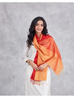 Fabindia - Red Silk Stole