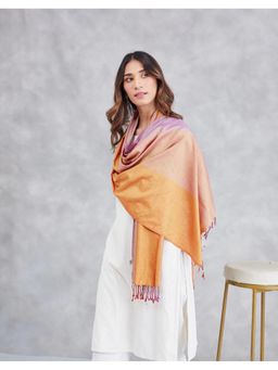 Fabindia - Purple Silk Stole