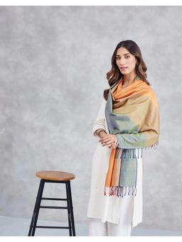 Fabindia - Green Silk Stole