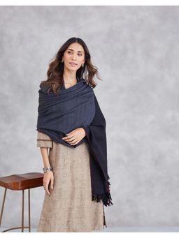Fabindia - Black Wool Shawl