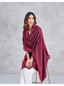 Fabindia - Pink Wool Shawl