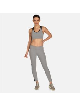 Mod & Shy - Tracksuit With Padded Sports Bra - Grey