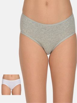 Mod & Shy - Pack Of 2 Women Hipstier Brief - Multi-Color