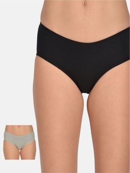 Mod & Shy - Pack Of 2 Women Hipstier Brief - Multi-Color