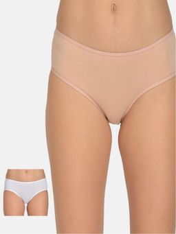 Mod & Shy - Pack Of 2 Women Hipstier Brief - Multi-Color