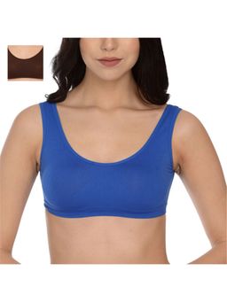 Mod & Shy - Pack Of 2 Teenager Bralette Bra - Multi-Color