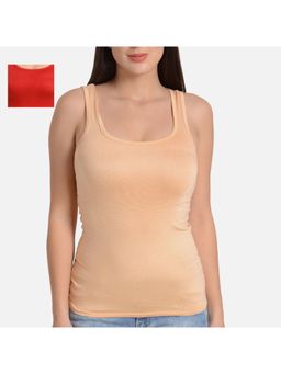 Mod & Shy - Pack Of 2 Solid Camisole - Multi-Color