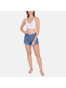 Mod & Shy - Women Solid Non Cut And Sew Bra White