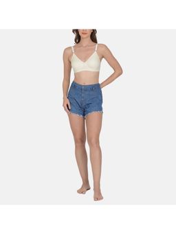 Mod & Shy - Women Solid Non-Padded Non-Wired T-Shirt Bra Off White