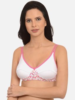 Mod & Shy - Non-Padded Non Wired Basic Bra - White