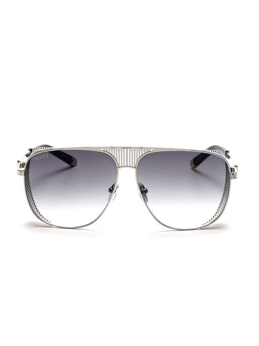 Buy Scott Sunglasses Green Lens Aviator UV Protected Sunglass Full