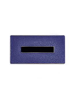 ICHKAN - Rectangle Tissue Box Serpentine Blue