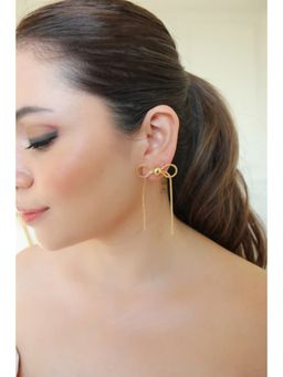 ANANA - Gold Asai Bow Earrings