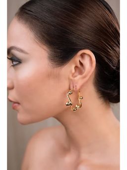 ANANA - Gold Dream Hoops Earrings