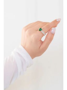 ANANA - Green Lovey Ring