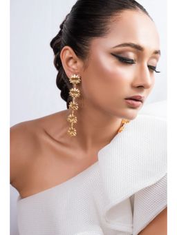 ANANA - Gold Qala Earrings