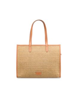 Gioia - Tan Augusta Raffia Tote