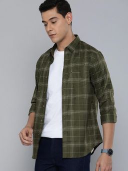 Levi's - Men Green Collar Neck Shirt