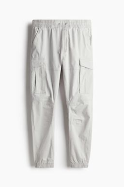 H&M - Men Grey Slim Fit Cargo Joggers