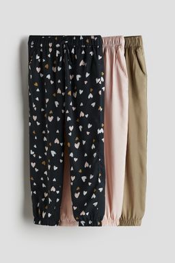 H&M - Girls 3-Pack Joggers