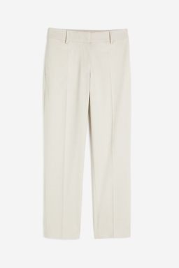 H&M - Women Beige Cigarette Trousers