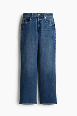 H&M - Women Blue Wide High Jeans