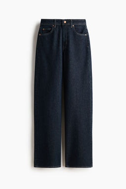 H&M - Women Blue Wide High Jeans