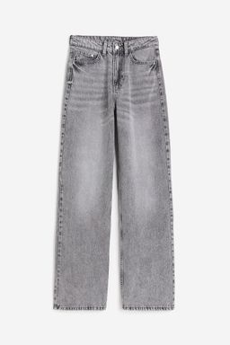 H&M - Women Grey Wide Ultra High Jeans