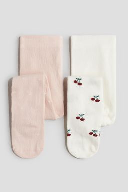 H&M - Girls 2-Pack Tights
