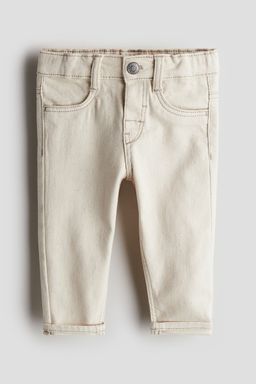 H&M - Boys & Girls Beige Slim Fit Jeans