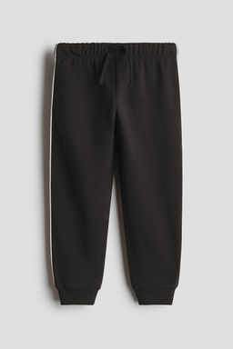 H&M - Boys Black Printed Joggers