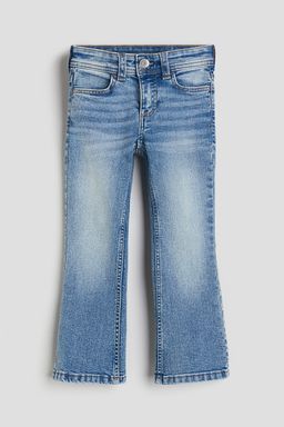 H&M - Girls Blue Superstretch Flared Leg Jeans