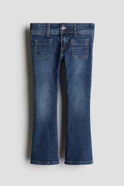H&M - Girls Blue Superstretch Flared Leg Jeans