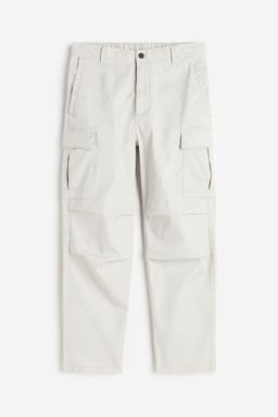 H&M - Men Grey Regular Fit Cargo Trousers