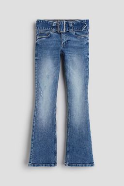 H&M - Girls Blue Bootcut Low Jeans