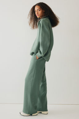 H&M - Women Green Wide Joggers