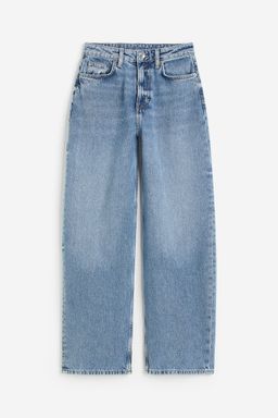 H&M - Women Blue Baggy High Jeans