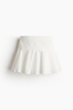 H&M - Women White Flared Mini Skirt
