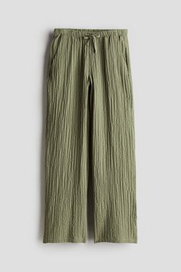 H&M - Girls Green Pull-On Trousers