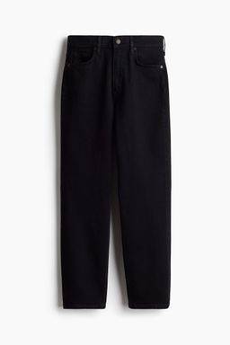 H&M - Women Black Slim Straight High Ankle Jeans