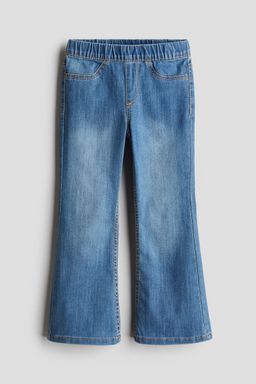 H&M - Girls Blue Superstretch Flared Leg Jeans