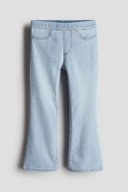 H&M - Girls Blue Superstretch Flared Leg Jeans