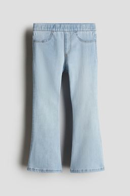 H&M - Girls Blue Superstretch Flared Leg Jeans