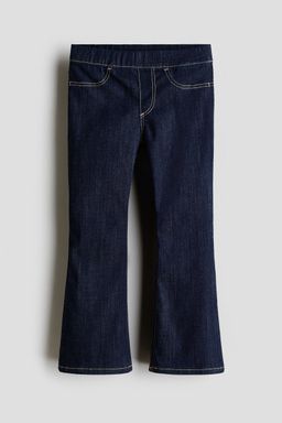 H&M - Girls Blue Superstretch Flared Leg Jeans