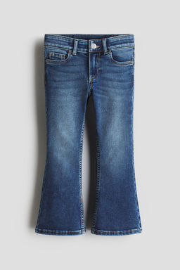 H&M - Girls Blue Super Soft Flared Leg Jeans