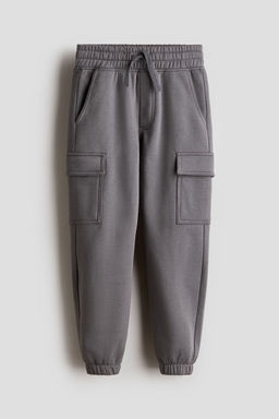 H&M - Boys Grey Cargo Joggers