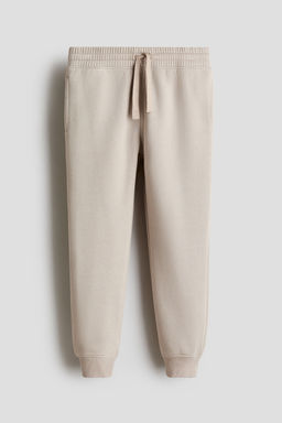 H&M - Boys Beige Cotton Sweatshirt Joggers